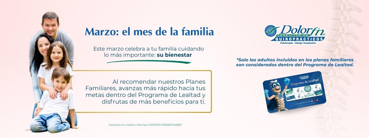 Programa de lealtad Dolorfin continuar tratamiento quiropráctico es un acto de amor propio
