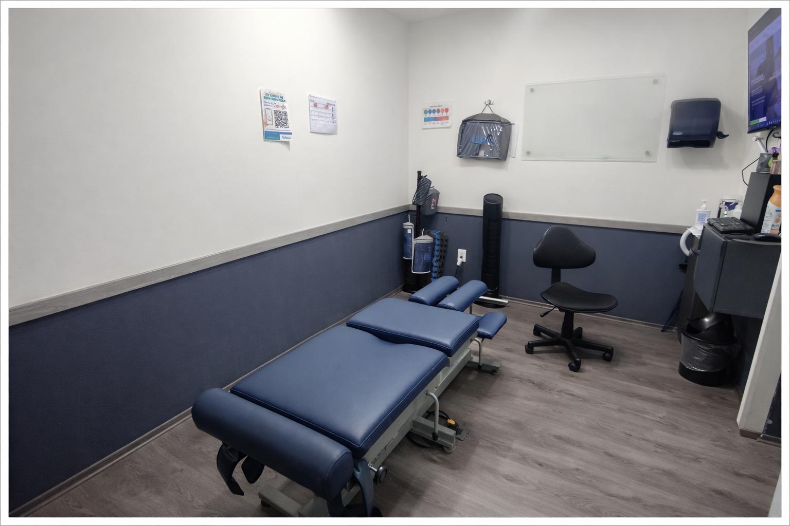 Sala de ajustes vertebrales y quiropráctica Dolorfin Cuernavaca