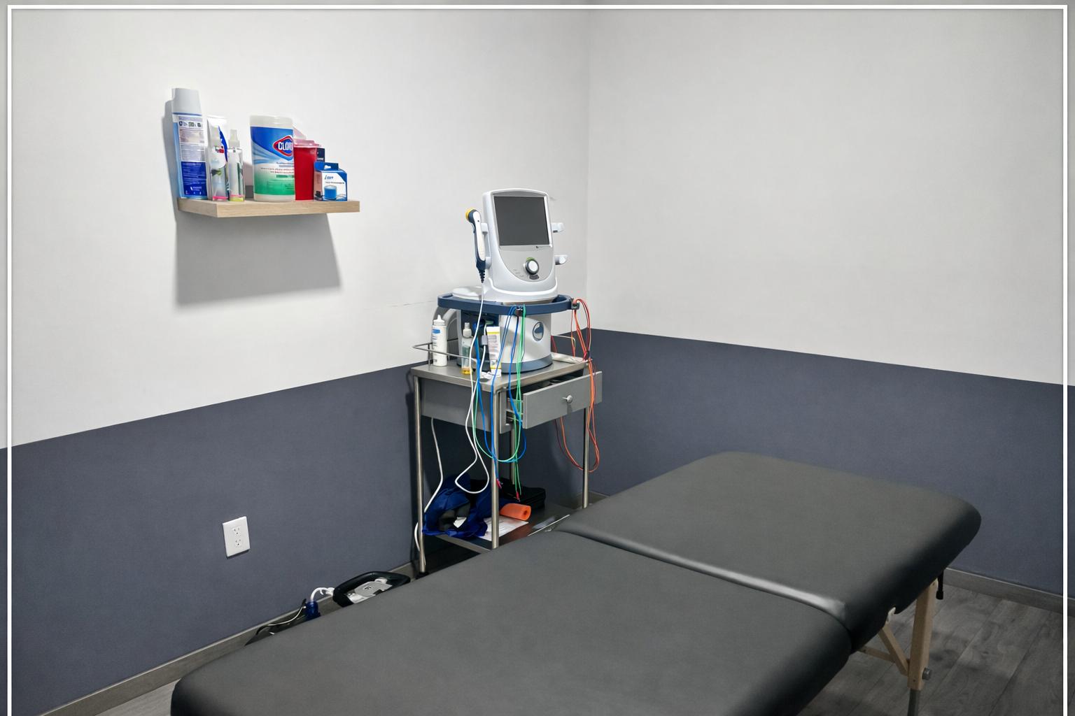 Sala de fisioterapia y rehabilitación Dolorfin Cumbres Monterrey