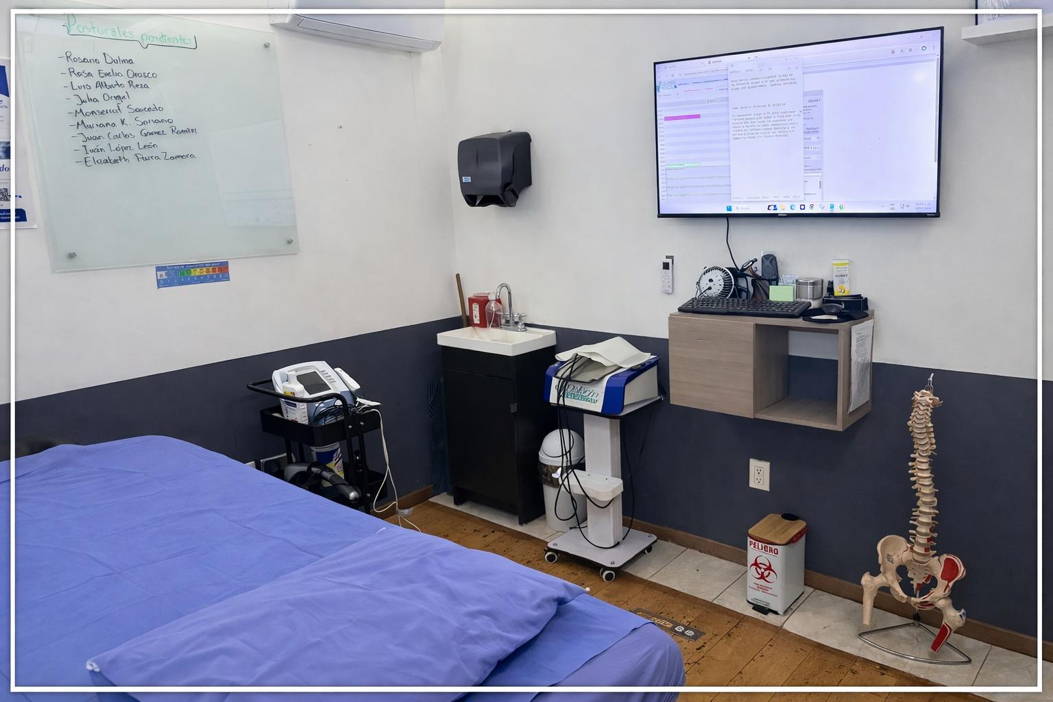 Sala de fisioterapia y rehabilitación Dolorfin Guadalajara – Jalisco