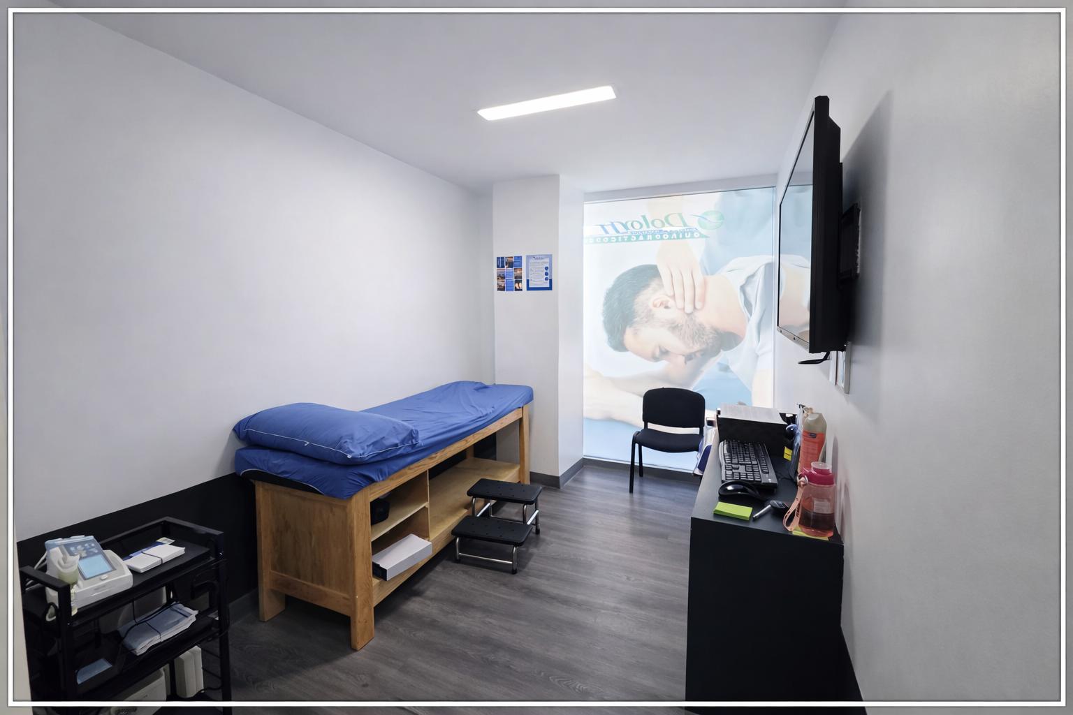 Sala de fisioterapia y rehabilitación Dolorfin Parque Hundido – CDMX Sur