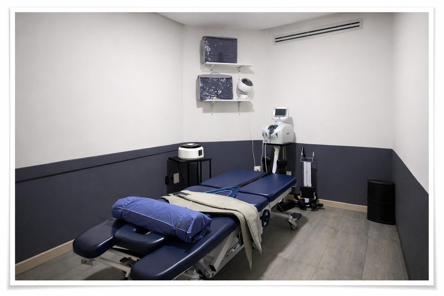 Sala de fisioterapia y terapias físicas Dolorfin Oasis Coyoacán